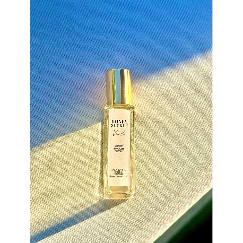PH Design Organics Honeysuckle Vanilla Perfume Rollerball Scent 10ml‎